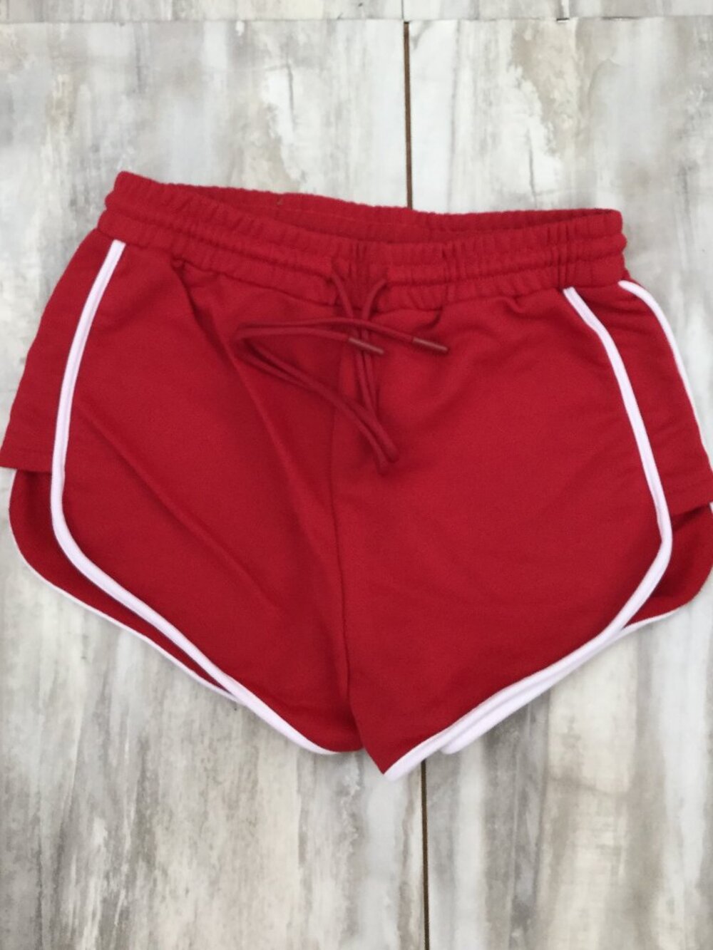 Missguided Red Shorts xs